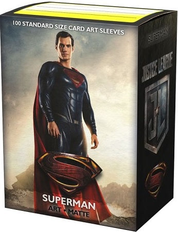 Dragon Shield Matte Art Sleeves – Justice League: Superman (100ct)