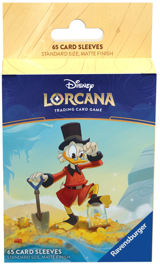 Disney Lorcana Card Sleeves – Scrooge McDuck (65ct)