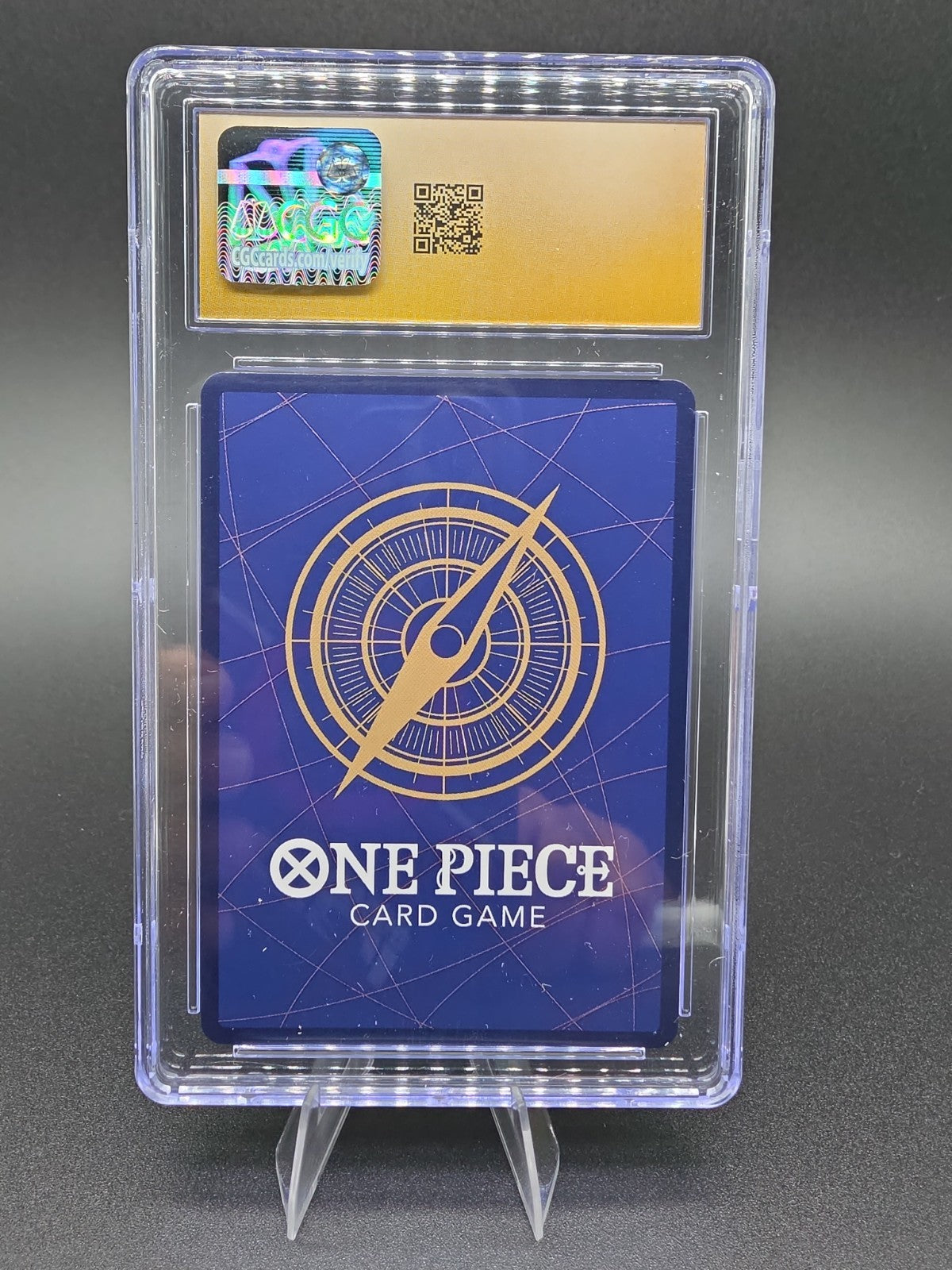 O-Nami OP05-062 Illustration Box Vol 1 CGC 10.0 Pristine slab back