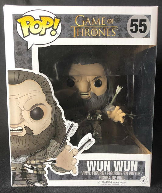 Funko Pop! Television: Game of Thrones - Wun Wun (with Arrows) 6-inch Super Sized #55