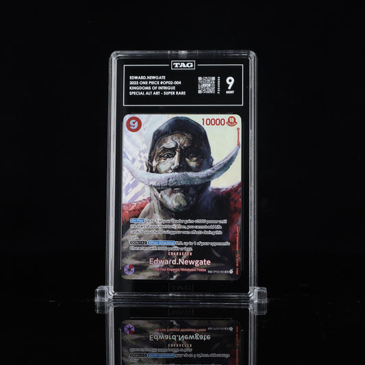 Edward Newgate OP02-004 SP Kingdoms of Intrigue TAG 9 slab front