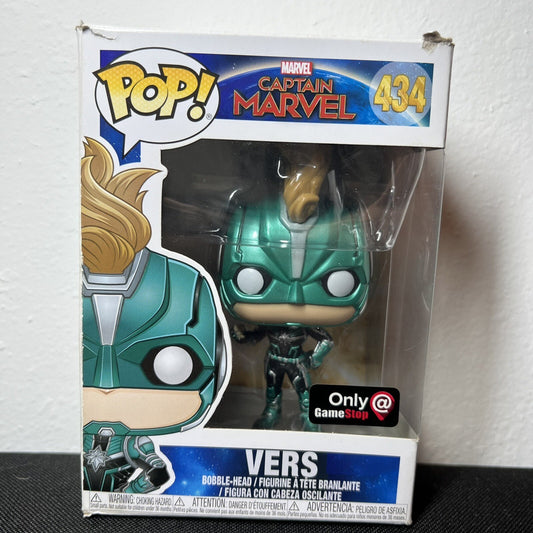 Funko Pop! Marvel: Captain Marvel - Vers (Masked) #434
