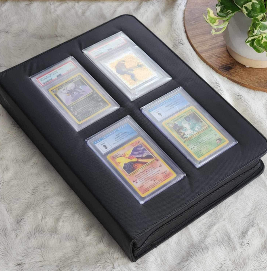 EVORETRO Premium Card Slab Binder with Window
