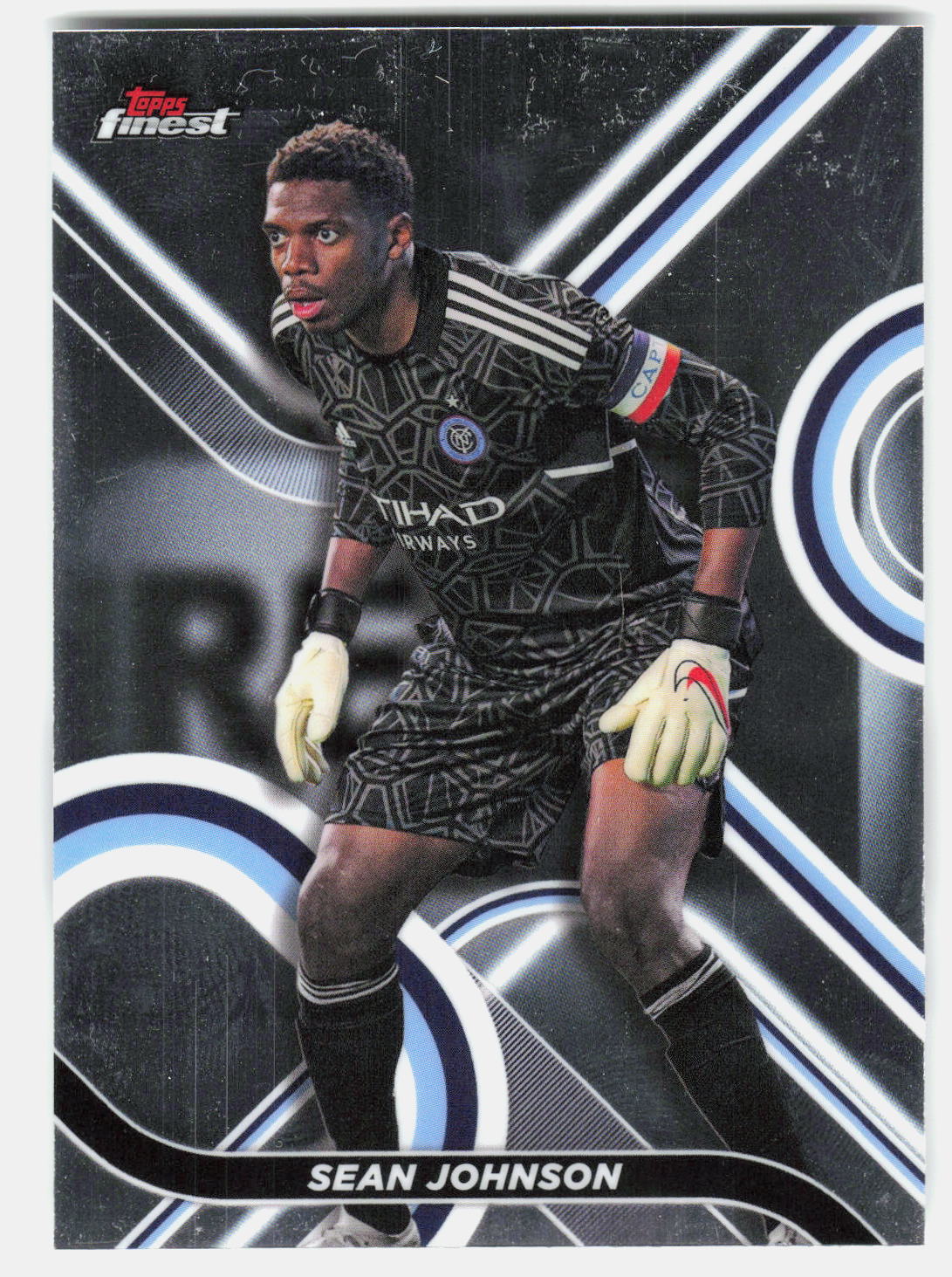 Sean Johnson 2022 Topps Finest MLS #31 front