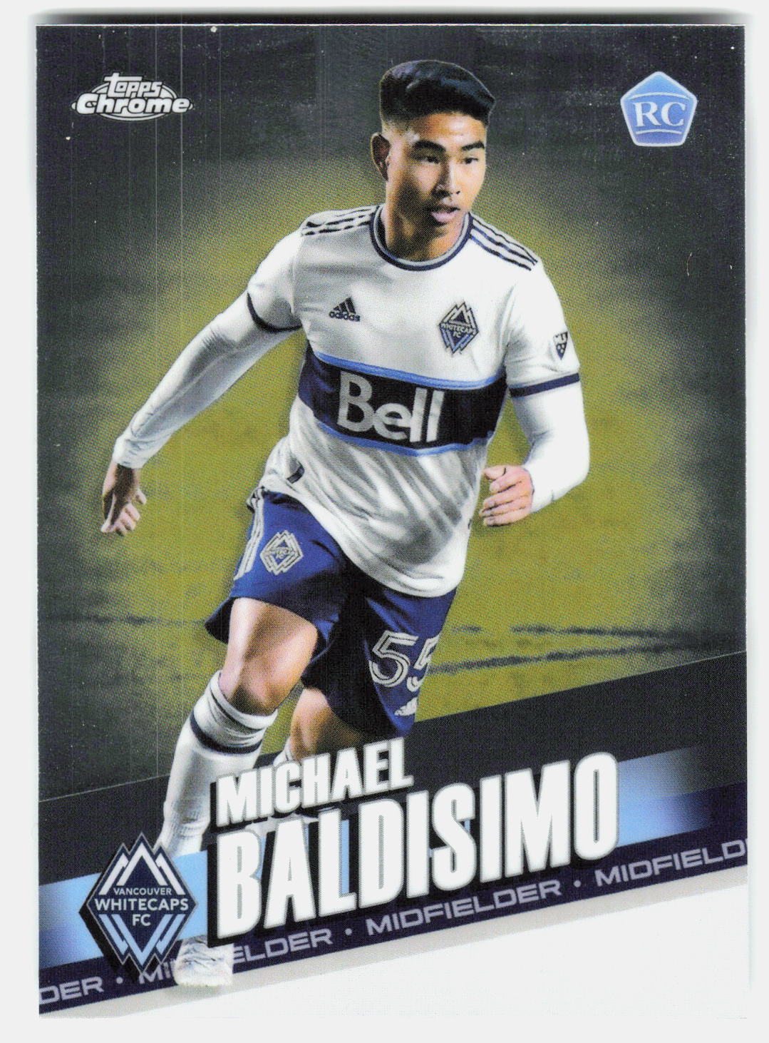 Michael Baldisimo 2022 Topps Chrome MLS Rookie #196 front