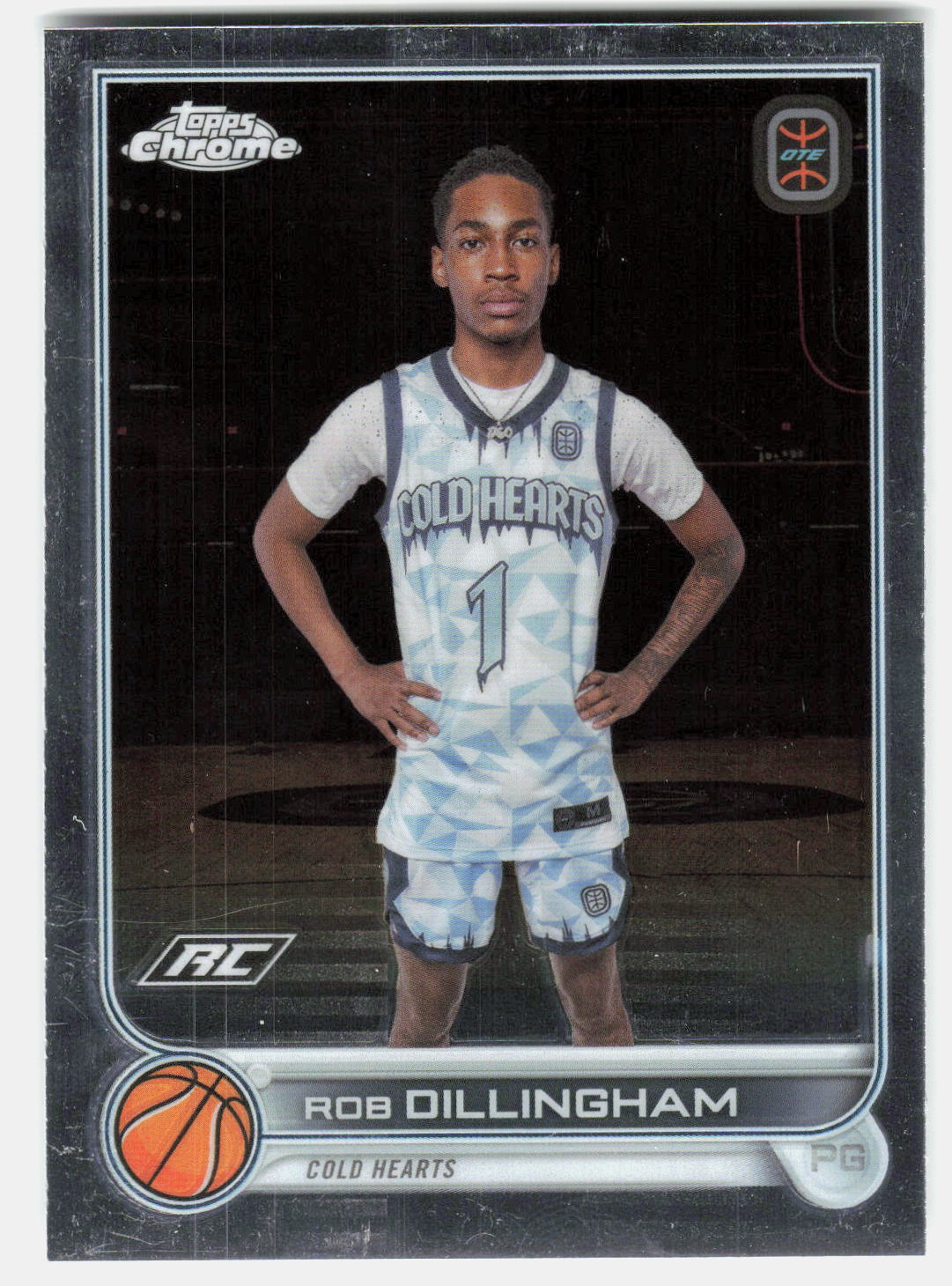 Rob Dillingham 2022-23 Topps Chrome Overtime Elite Rookie #43 front