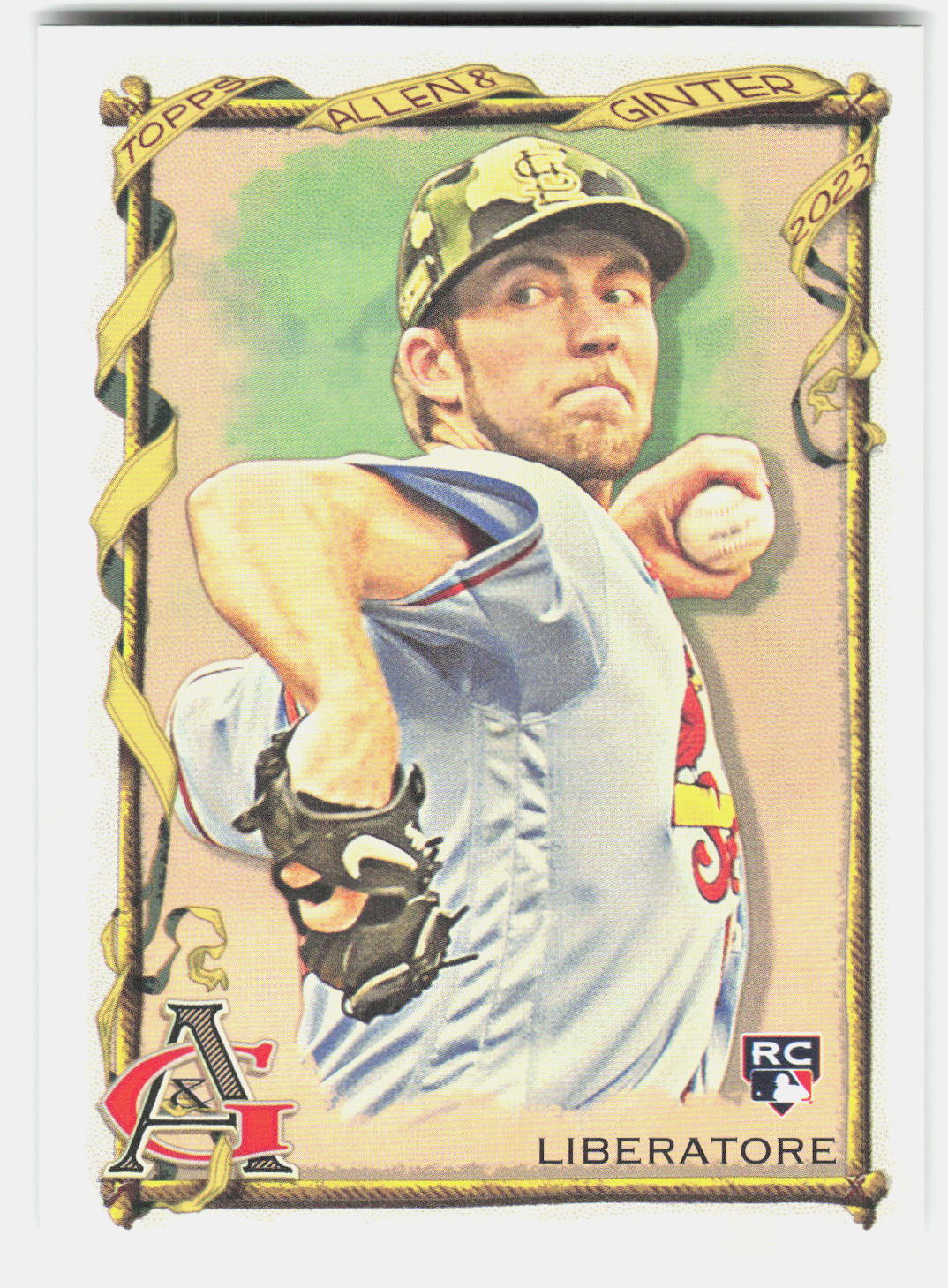 Matthew Liberatore 2023 Topps Allen & Ginter Rookie #92 front