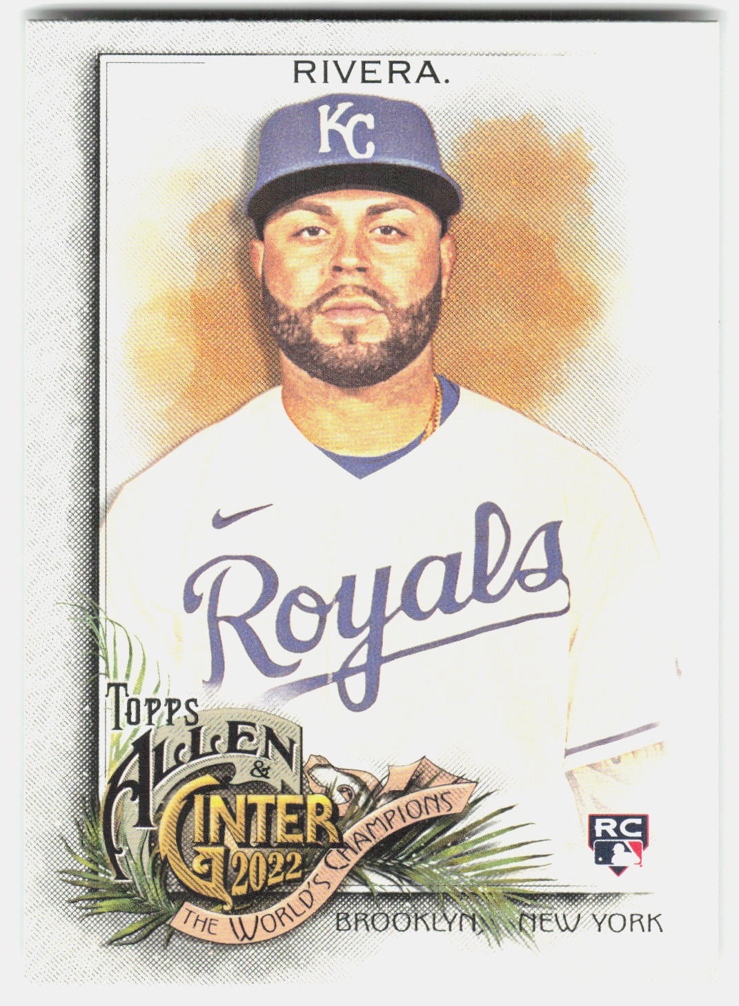 Emmanuel Rivera 2022 Topps Allen & Ginter Rookie #157 front