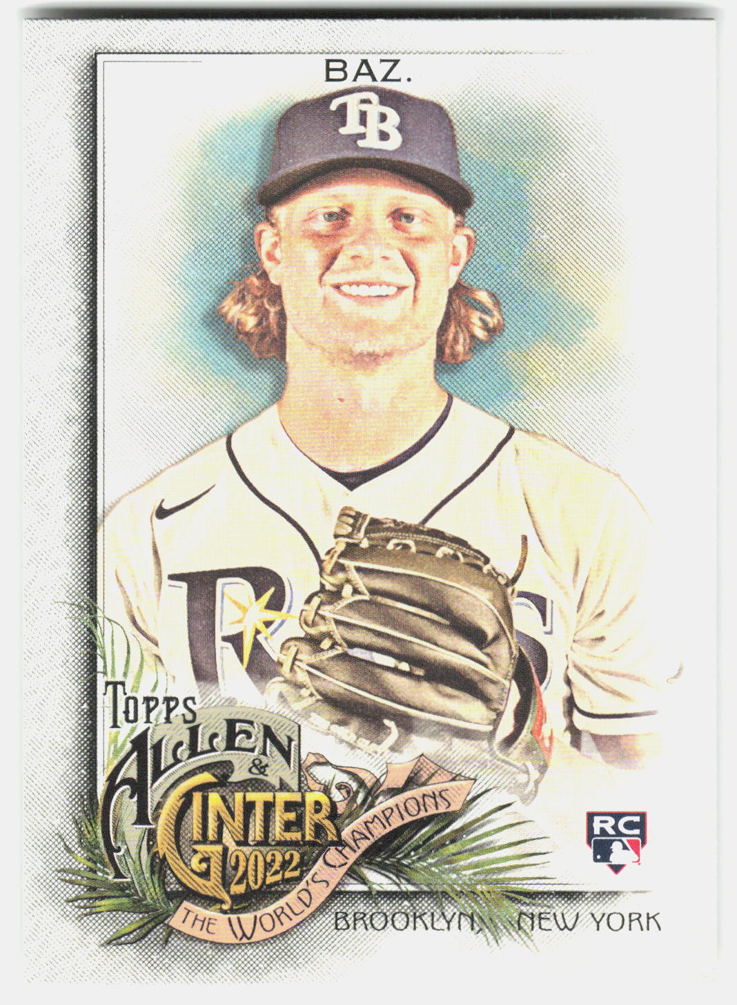Shane Baz 2022 Topps Allen & Ginter Rookie #7 front