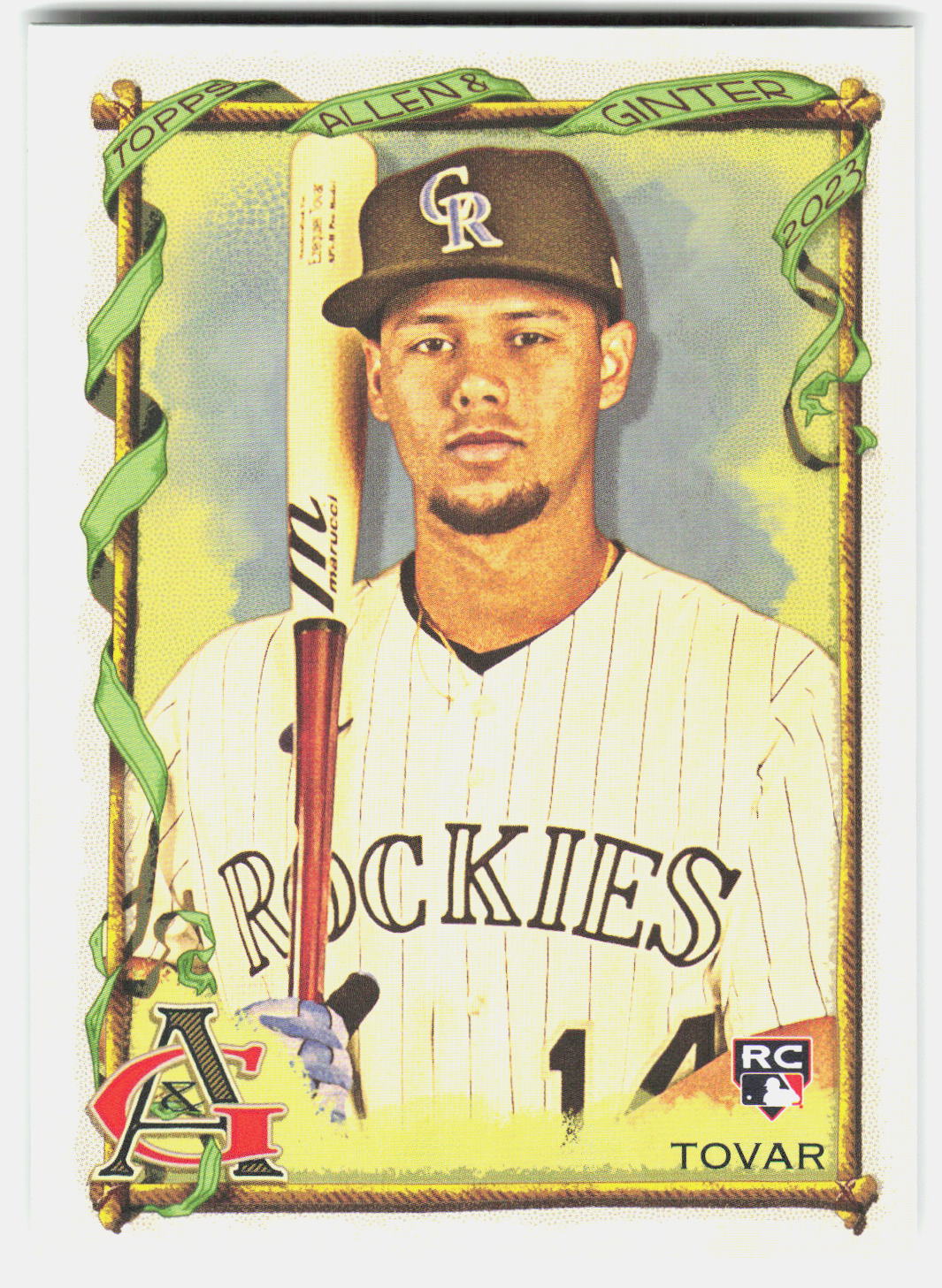 Ezequiel Tovar 2023 Topps Allen & Ginter Rookie #88 front