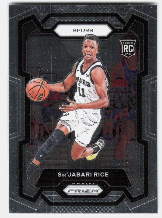 Sir'Jabari Rice 2023-24 Panini Prizm Rookie #299 front