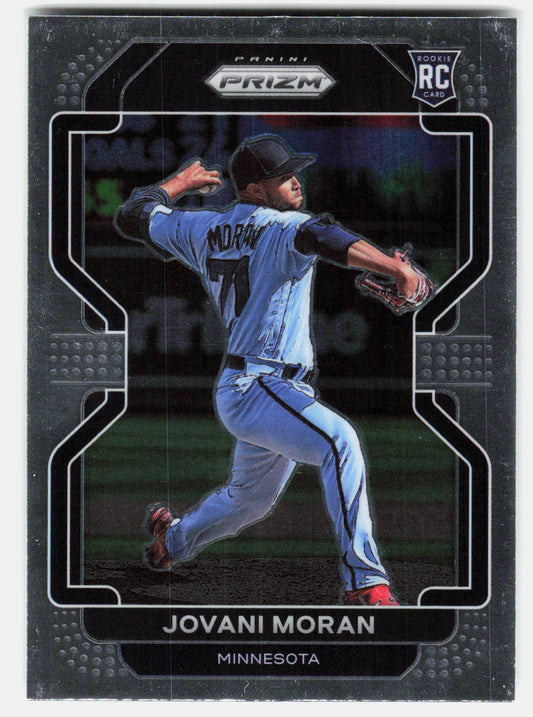 Jovani Moran 2022 Panini Prizm Rookie #24 front