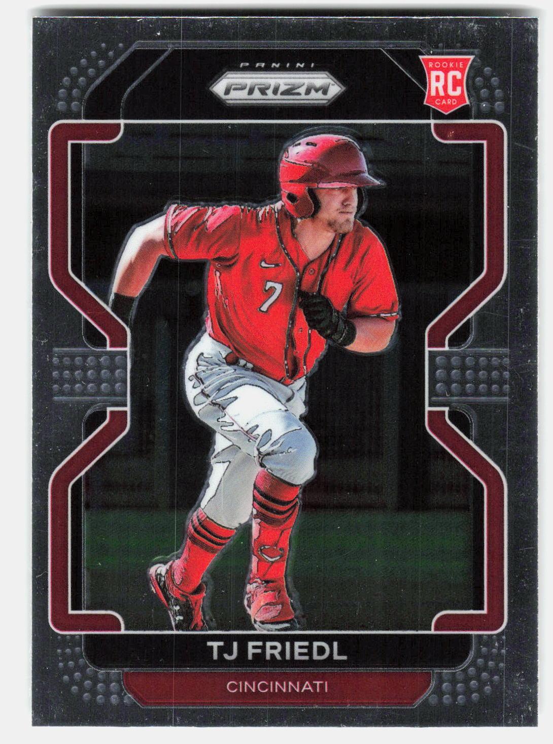 TJ Friedl 2022 Panini Prizm Rookie #200 front