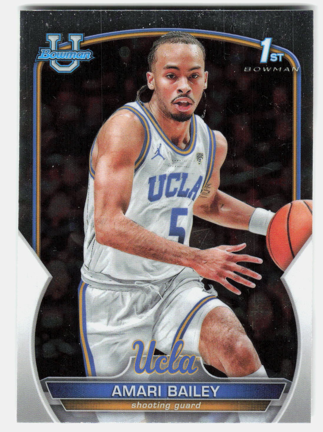 Amari Bailey 2022-23 Bowman University Chrome 1st Bowman #69 front